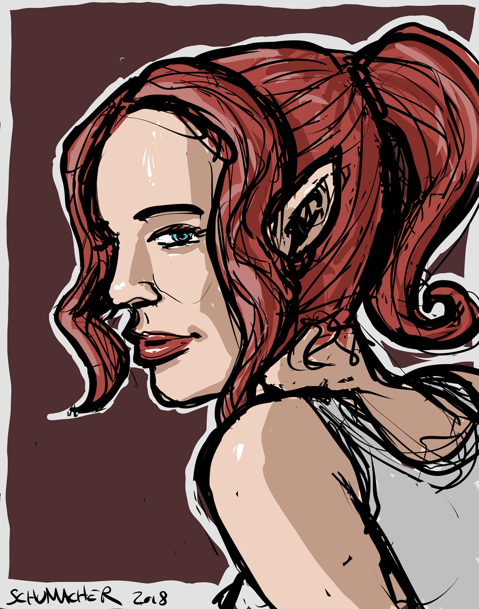 Red haired Elf